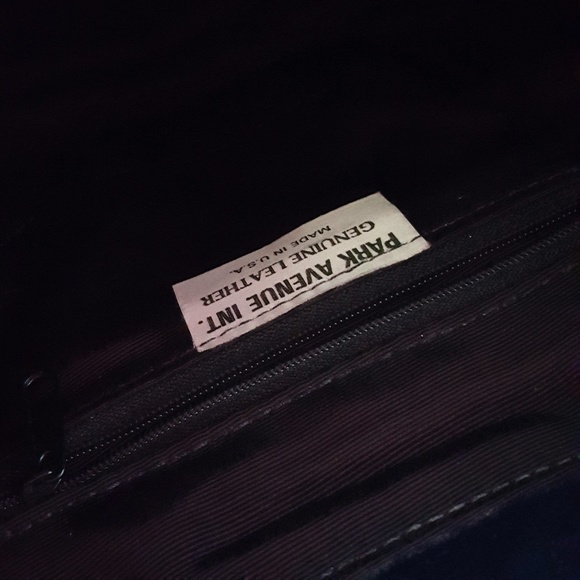 Vintage Park Avenue Equestrian Leather Handbag Bag - Picture 8 of 8